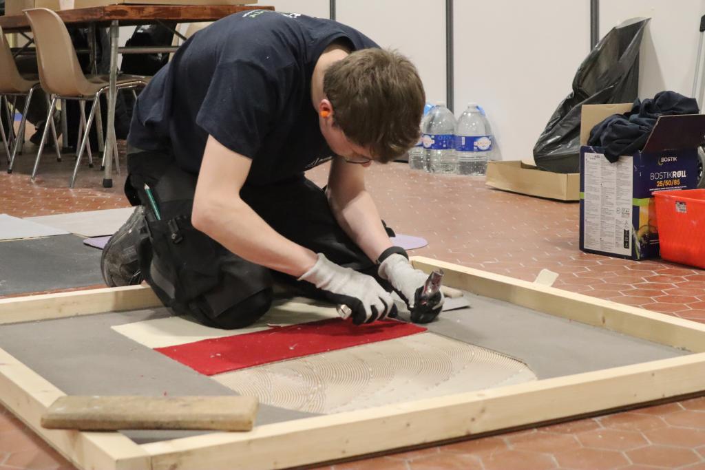 Alexis CHASSERIEAU compétition WorldSkills Régional mars 2025 - médaille d'or solier