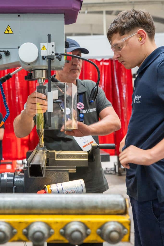 Melvin GRONDIN, compétiteur métallerie WorldSkills Marseille 2025 ©WorldSkills France