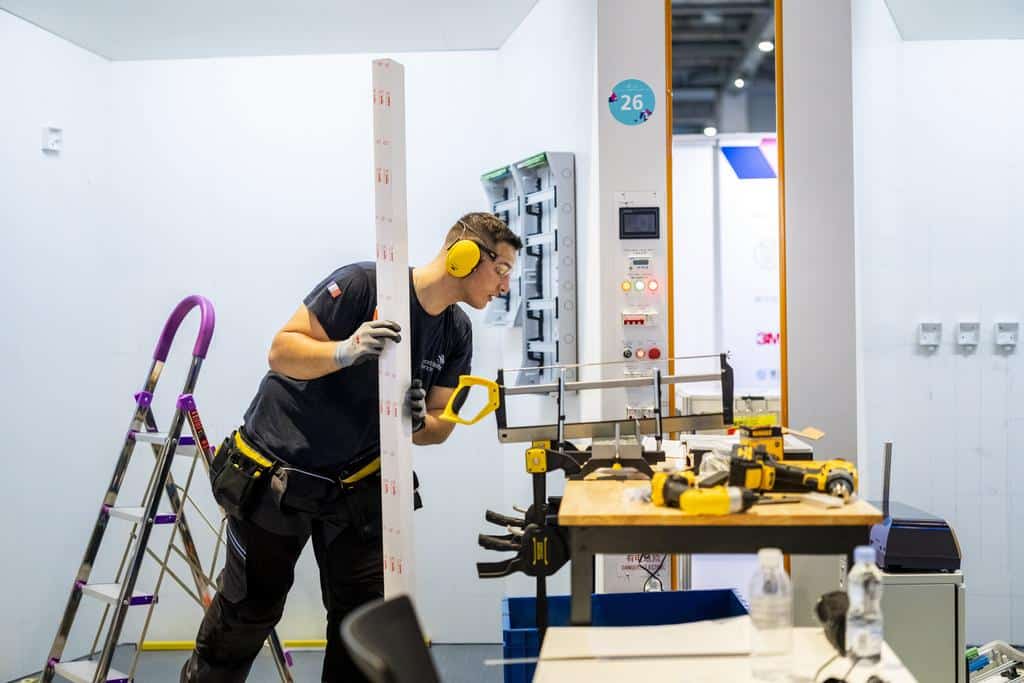 Swann Clamart compétiteur français Installation électrique WorldSkills Shanghai 2026