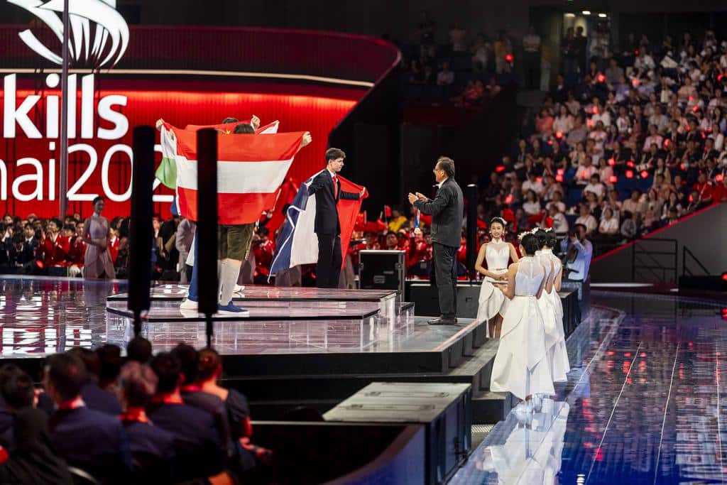 Yann MERCIER, médaillé de bronze Peinture et décoration aux WorldSkills Shanghai 2026